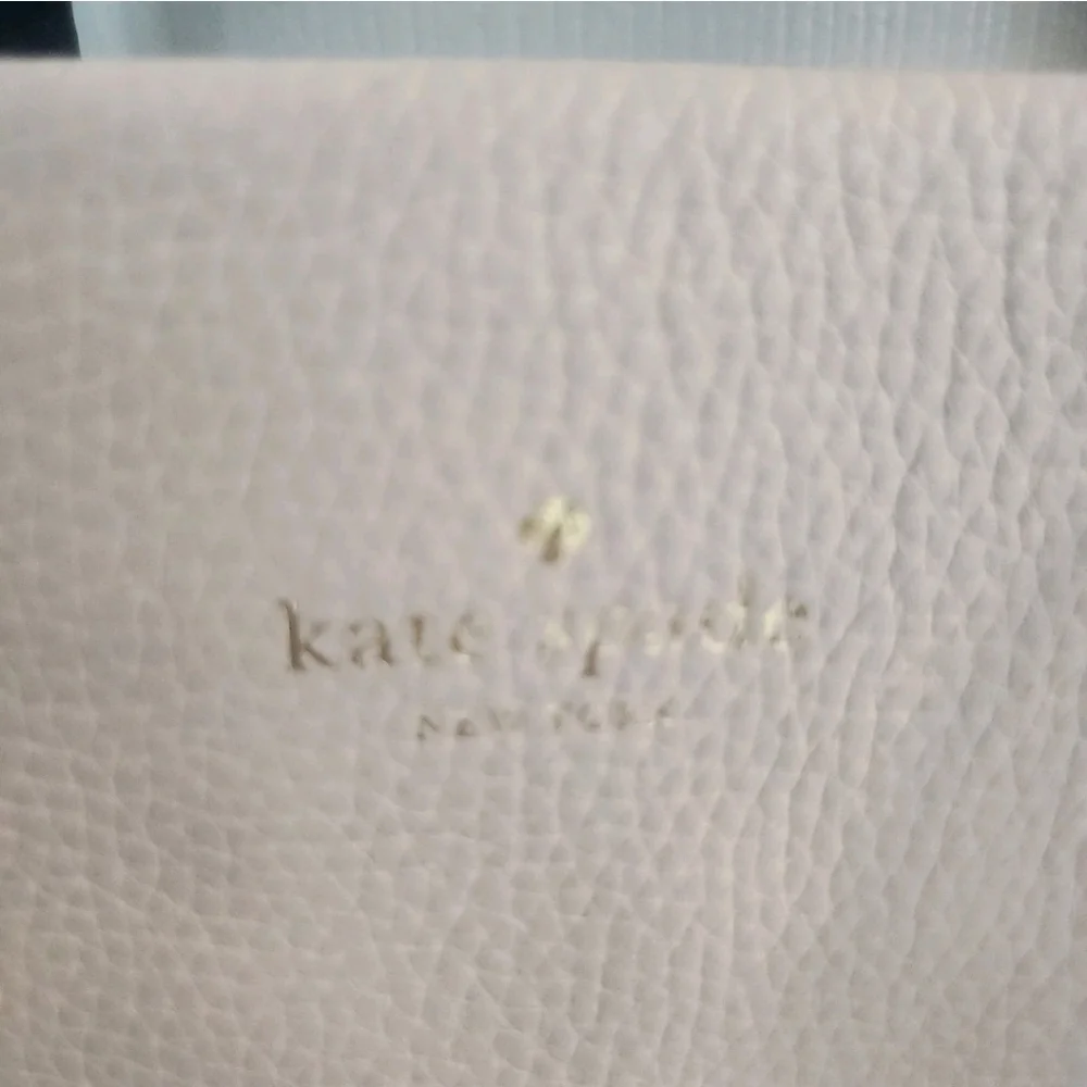 Kate Spade Holden Street Lanie Color Block Navy Cream Satchel Crossbody Tassel - Picture 3 of 11